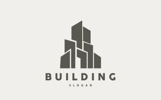 Building Real Estate Logo V6