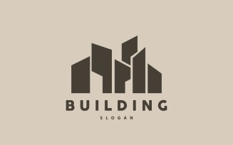 Building Real Estate Logo V7