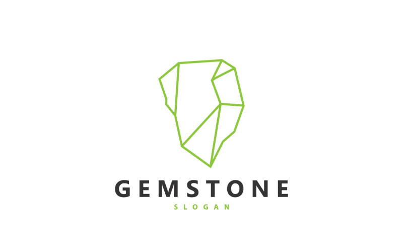 Gemstone Jewelry Logo Design Template V1 Logo Template