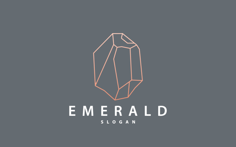 Gemstone Jewelry Logo Design Template V5 Logo Template