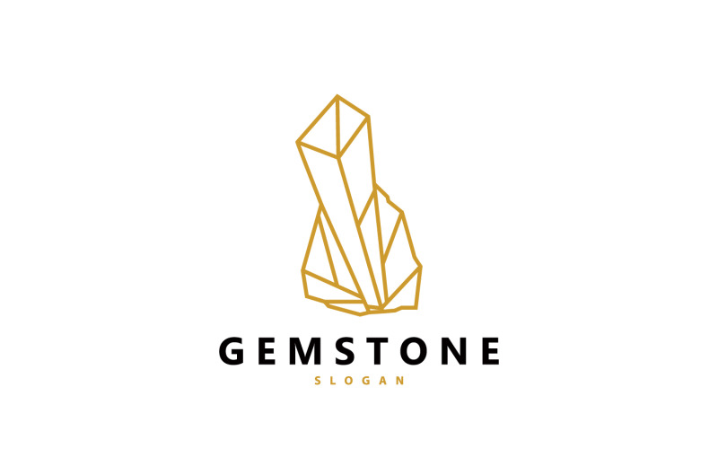 Gemstone Jewelry Logo Design Template V7 Logo Template