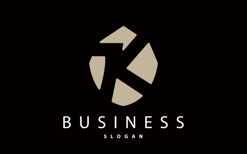 Minimal Initial K Letter Logo Modern V5 Logo Template