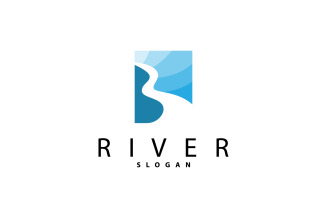 River Logo Design River Creek V5