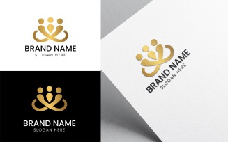 Human connect community business logo-959