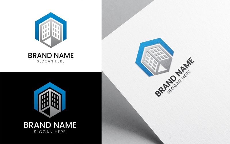 Iconic Urban Building Logo-960 Logo Template