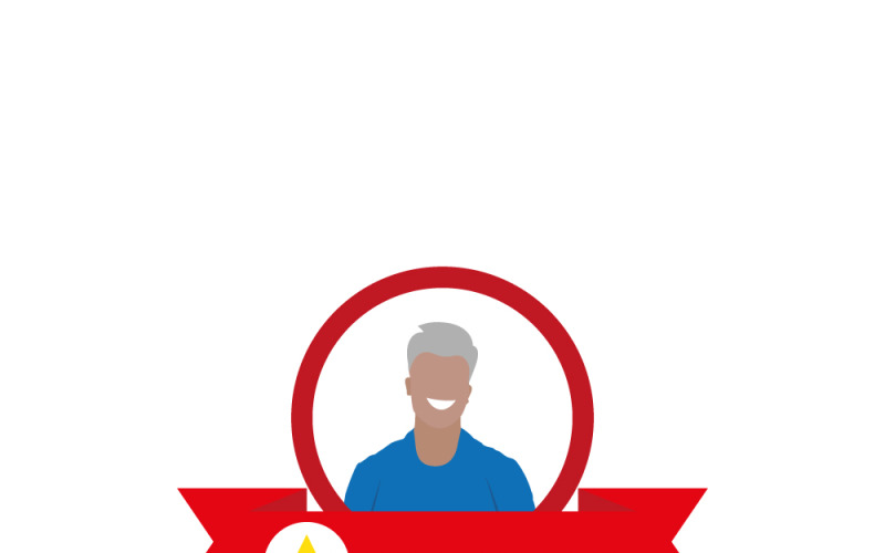 Vibrant Happy Client Illustration for Business Satisfaction and Trust Vector Graphic