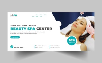 Beauty Spa Social Media Cover Template Ver-5
