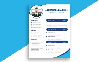 Creative Resume CV Template Ver-1
