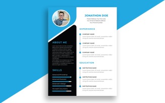 Creative Resume CV Template Ver-4