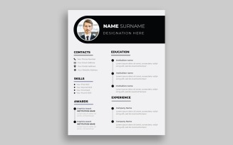 Creative Resume CV Template Ver-7