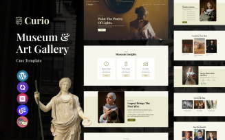 Curio – Museum And Art Gallery Wordpress Theme