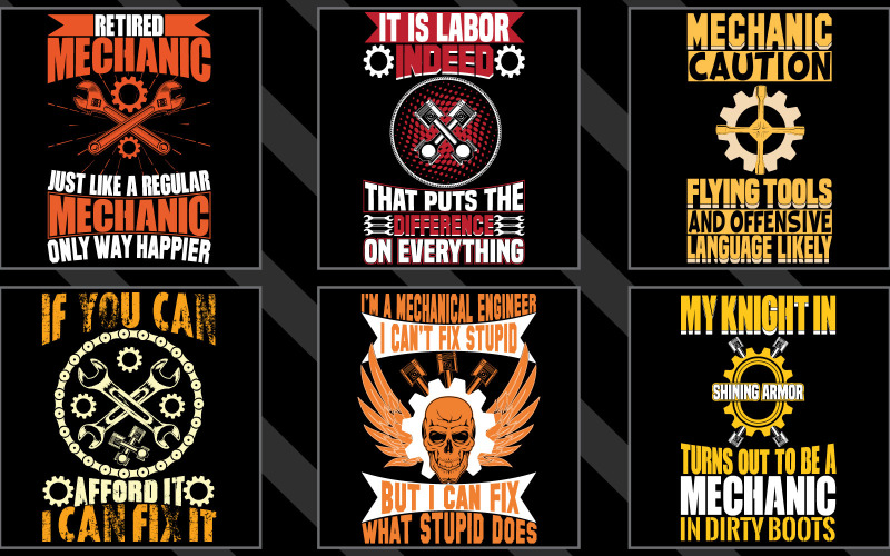 Mechanical bundle t shirt design T-shirt