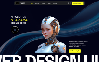 Trustai | Multipurpose Website Theme for IT Solutions & Business Services