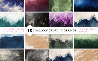Watercolor Grunge & Colorful | Abstract Smoke Dark Cloud Textures | Dark Artistic Cloud Textures