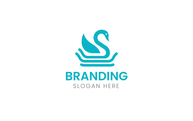 Abstract Swan beauty logo-962 Logo Template