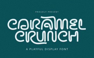 Caramel Crunch - Display Font