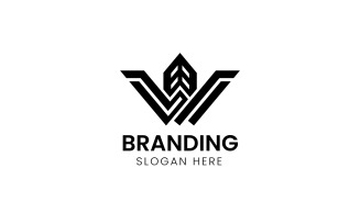 Letter W Building logo-965