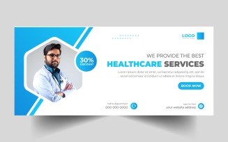 Medical Healthcare Social Media Cover Banner Ver-14