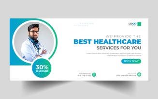 Medical Healthcare Social Media Cover Banner Ver-3