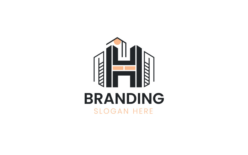 Real estate Architecture Logo-964 Logo Template