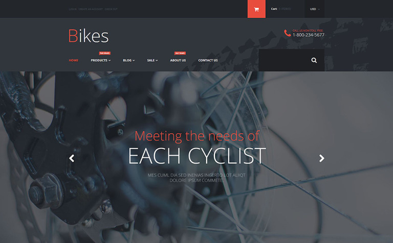 Bike Store Responsive Shopify Template Big Screenshot Bike Store Shopify Theme New Screenshots BIG