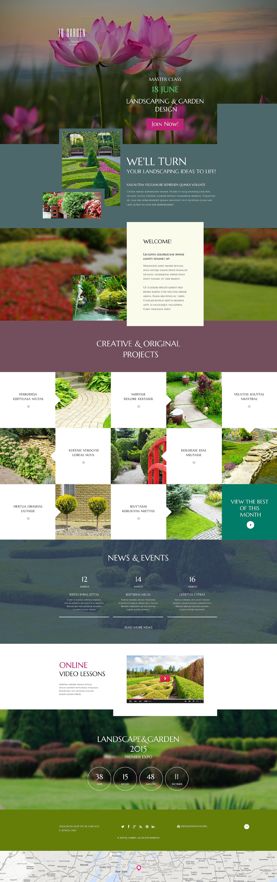 Exterior Design Responsive Landing Page Template New Screenshots BIG