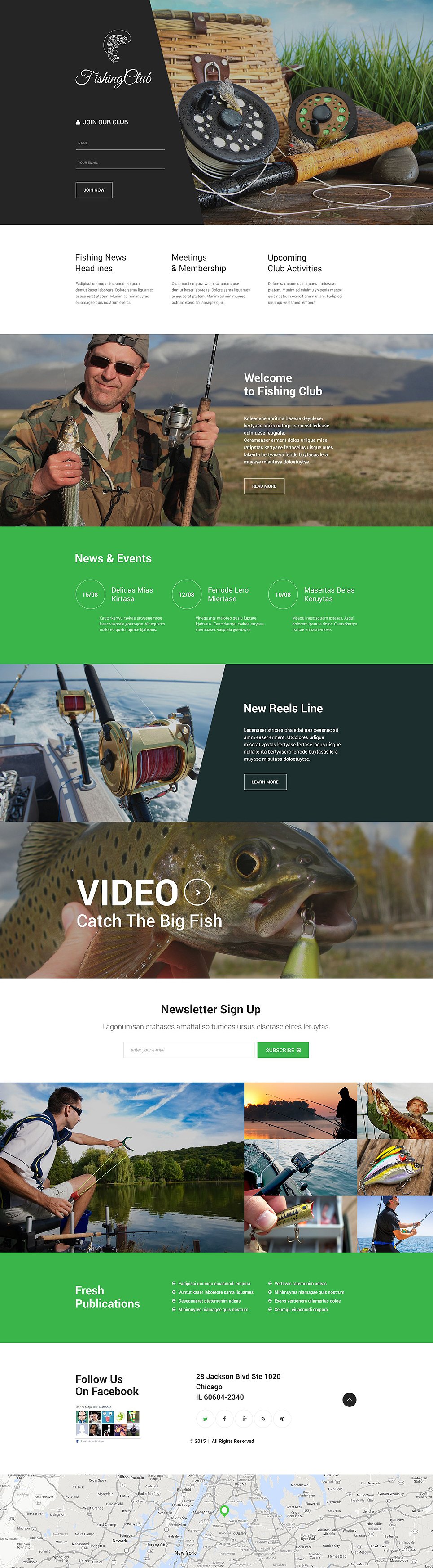 Fishing Responsive Landing Page Template New Screenshots BIG