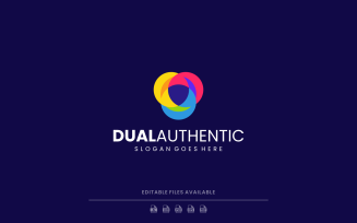 Flat Modern Abstract Logo Design