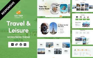 Go Trip - Travel & Leisure Agency WordPress Elementor Theme