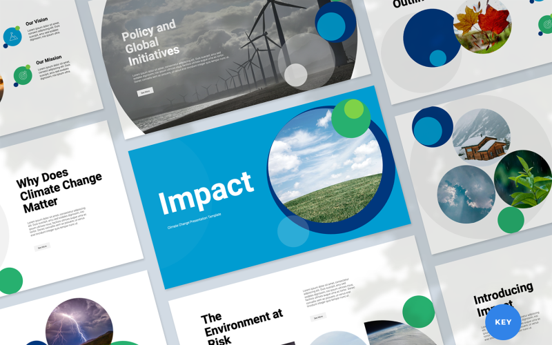 Climate Change Presentation Keynote Template