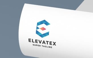 Geometric E Letter Logo Temp