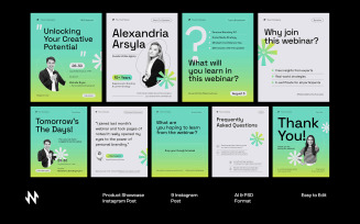 Webinar Instagram Post Template