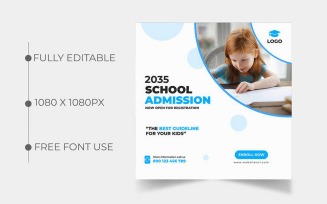 Back to School Social Media Post Banner Ver-26