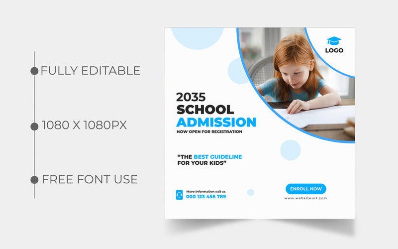 Back to School Social Media Post Banner Ver-26