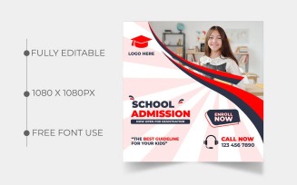 Back to School Social Media Post Banner Ver-27