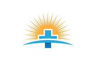 Hospital Healthy life Medical icon design template v3.1