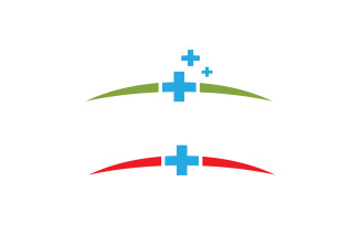 Hospital Healthy life Medical icon design template v3.9