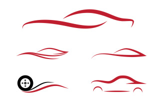 Racing Auto car Logo Template vector illustration v3.2