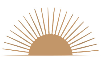 A sun design for solar company