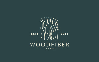 Wood Logo Wood Layer Illustration Design V3