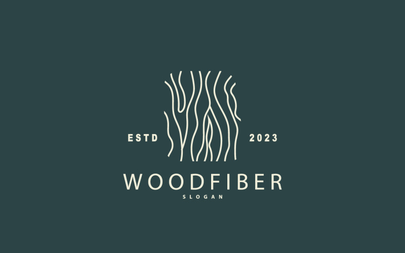Wood Logo Wood Layer Illustration Design V3 Logo Template