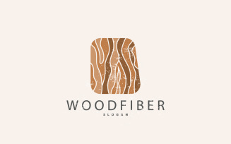 Wood Logo Wood Layer Illustration Design V4