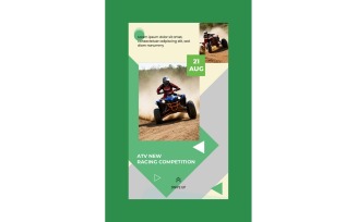 Instagram Stories ATV New Racing Competition