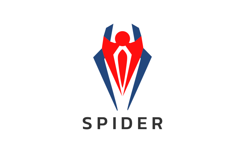 Spider Custom Sleek Logo Design Logo Template