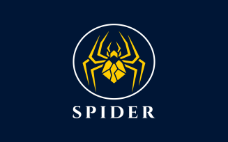 Spider Unique Logo Design Template