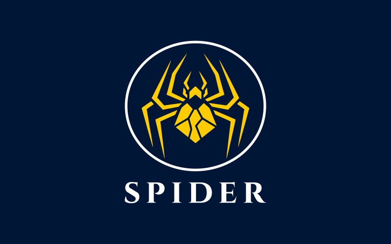 Spider Unique Logo Design Template Logo Template