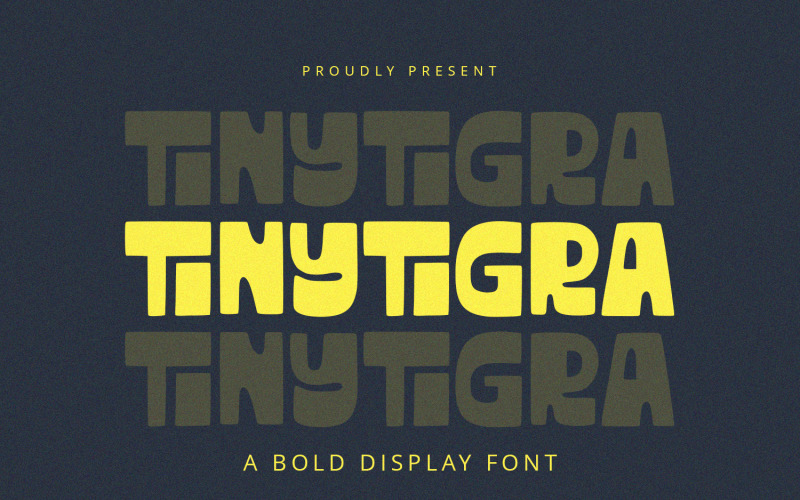 TinyTigra - Bold Display Font