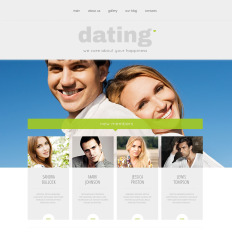 wordpress dating site template