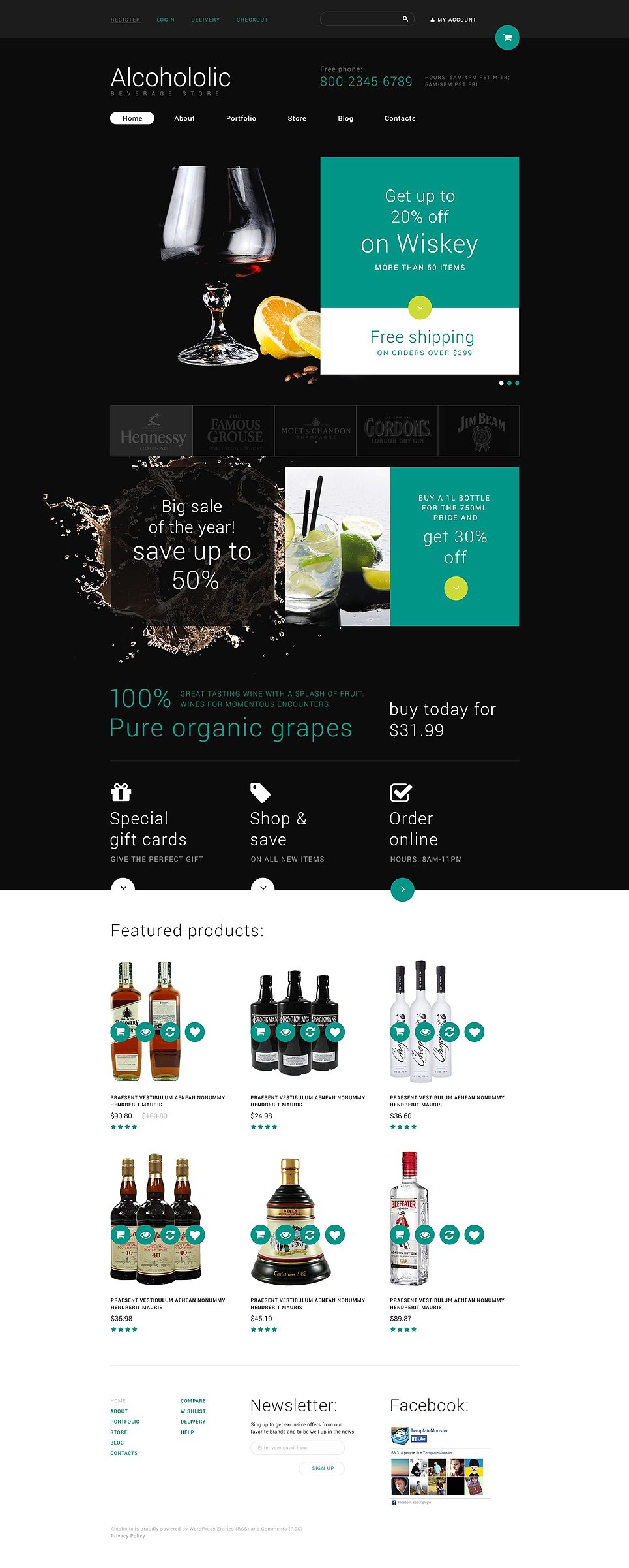 Food and Drink Store WooCommerce Theme New Screenshots BIG