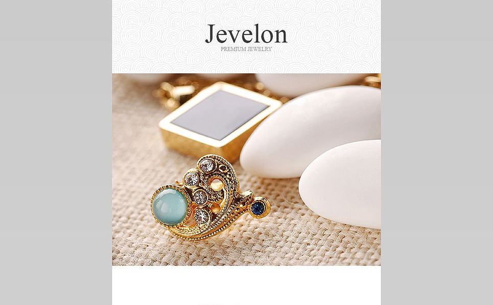Jewelry Responsive Newsletter Template 53965